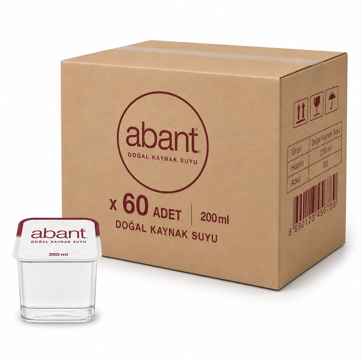 0.2 LT BARDAK - (60 lı)