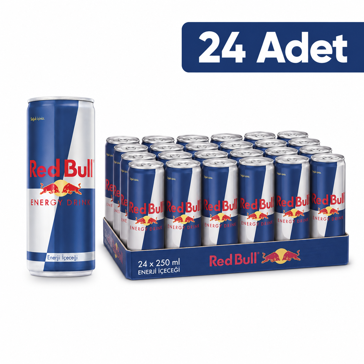 RED BULL ENERJİ İÇECEĞİ 250 ML (24LÜ)